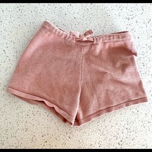 Zara knit ware shorts